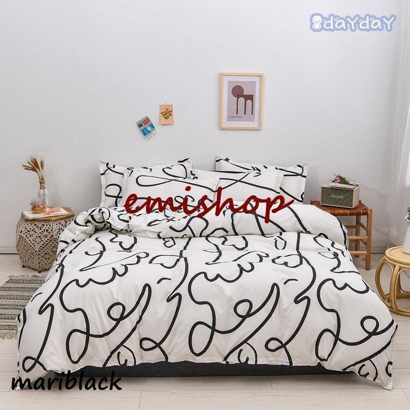 布団カバーセット ベッド 寝具セット 枕カバー おしゃれ 北欧風 柔らかい 無地 四季通用 通気 模造シルク 防臭 刺繍 洗える 4点セット 布団カバー 4点セット ベッドカバー 寝具セット ボックスシーツ 洋式 おしゃれ チェック柄 春夏 綿 コットン シングル セミダブル ダブル  洗濯機洗える 布団カバー 4点セット ダブル 掛け布団カバー 敷きパッド 枕カバー 綿100% 寝具 新生活 可愛い 北欧 オールシーズン コットン