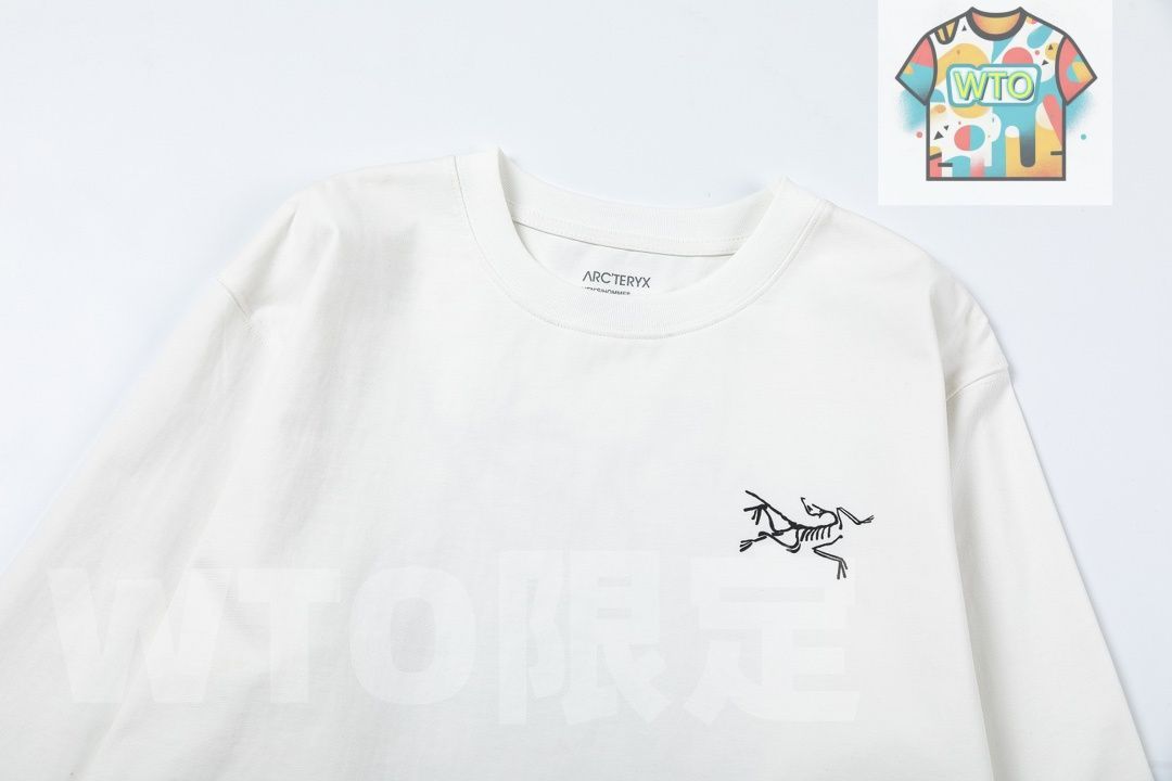ARC'TERYX ホワイト ロングスリーブ Tシャツ アークテリクス ARC'TERYX クラッグ SL コットン ロングスリーブ