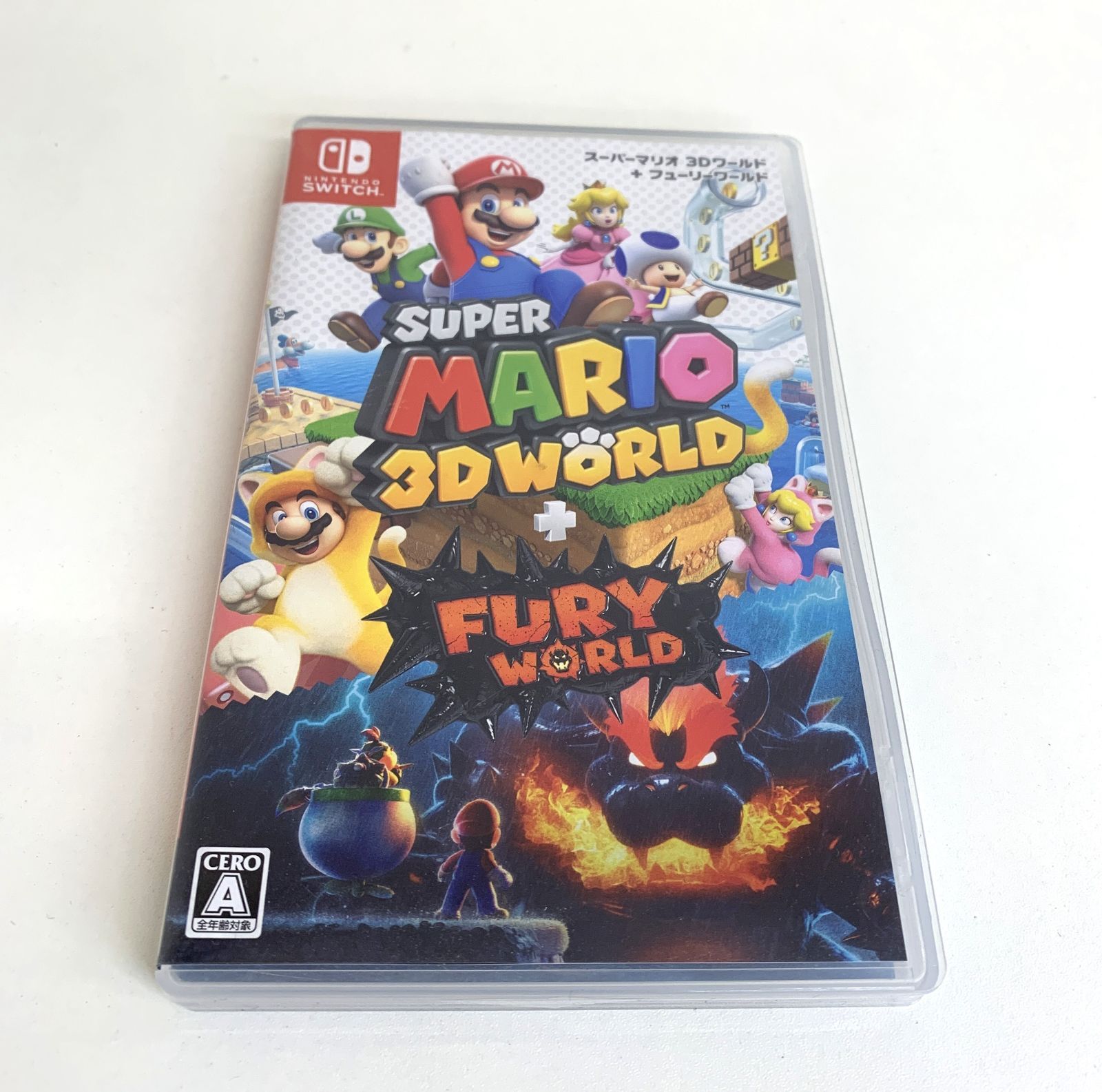 現状品】Nintendo Switch ソフト SUPER MARIO 3D WORLD + FURY