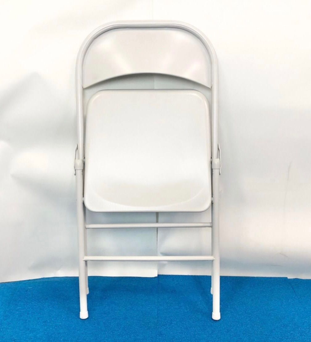 米軍放出品】MECO 折り畳みイス 4脚セット オフィス パイプ椅子 | www