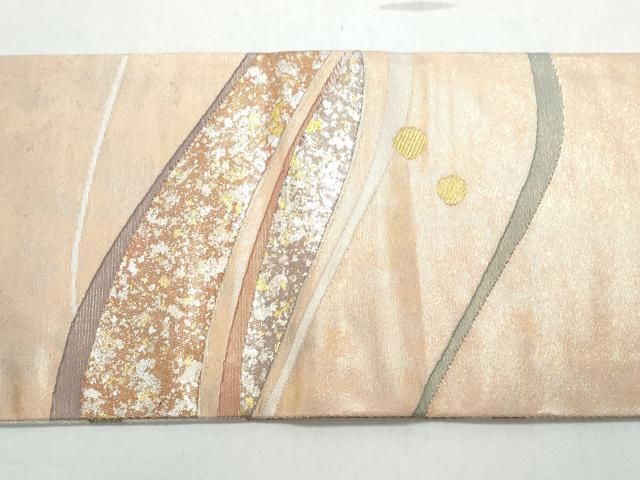 平和屋着物◎九寸名古屋帯 吉祥文 金銀彩 正絹 逸品 CAAY7476th - メルカリ