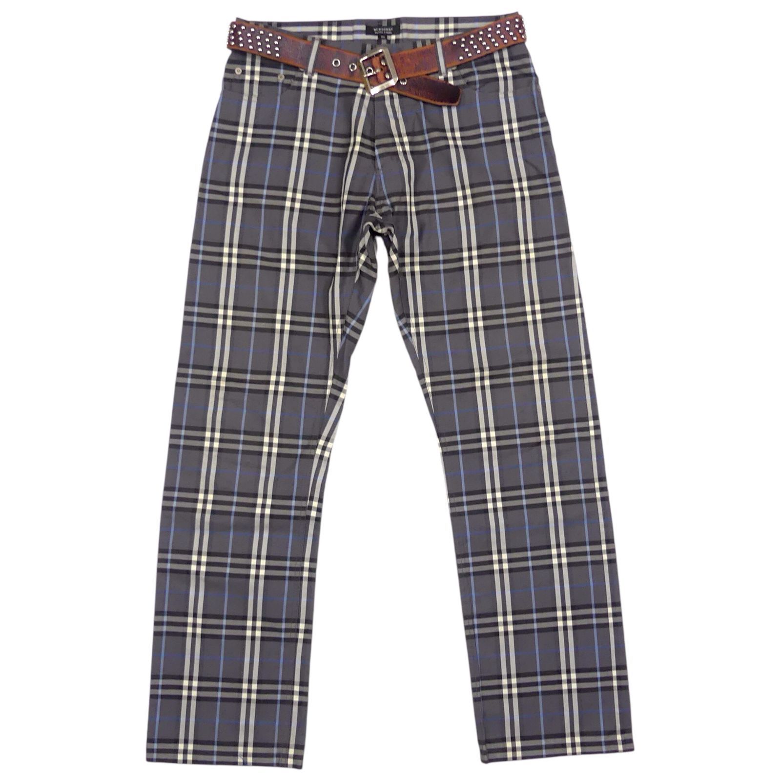 BURBERRY BLACK LABEL スラックス 82 BURBERRY BLACK LABEL チェック柄 スラックス 82（BURBERRY