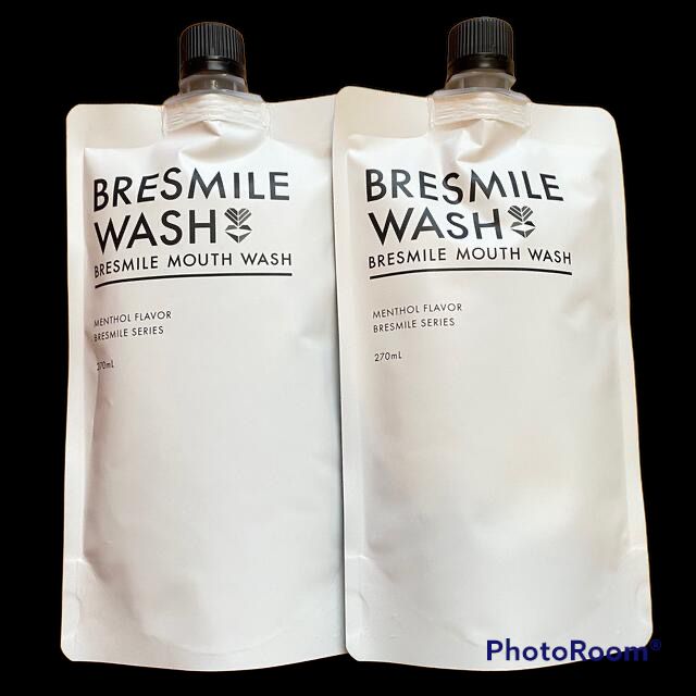BRESMILE WASH 270ml 2本セット BRESMILE WASH ミントフレーバー 270ml 2本セット 2本セットBRESMILE
