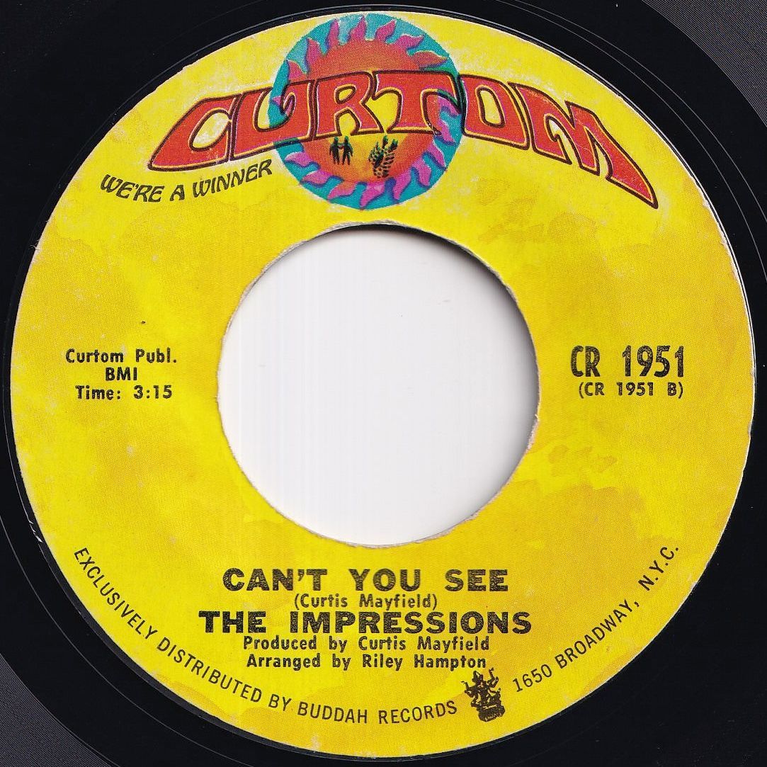 レコード Impressions Times Have Changed ソウル Impressions / Times Have Changed(LP) with poster / Curtom