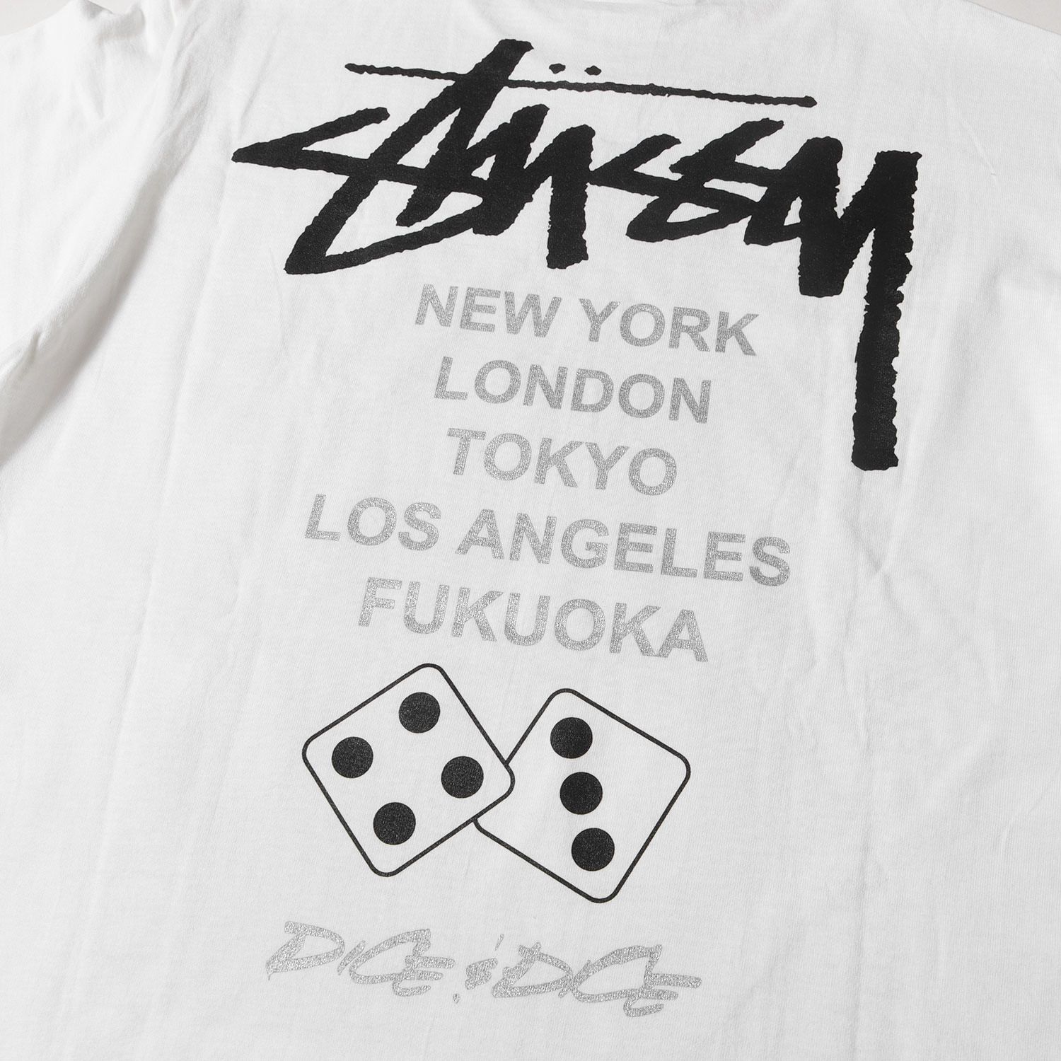 新品】STUSSY ステューシー Tシャツ サイズ:M / 00s Dice&Dice 20周年