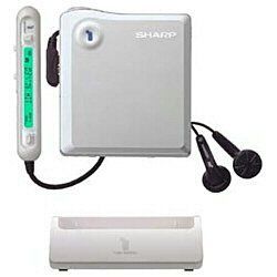 中古】 SHARP 1ビット ポータブルMDプレーヤー MD-DS33-S シルバー系