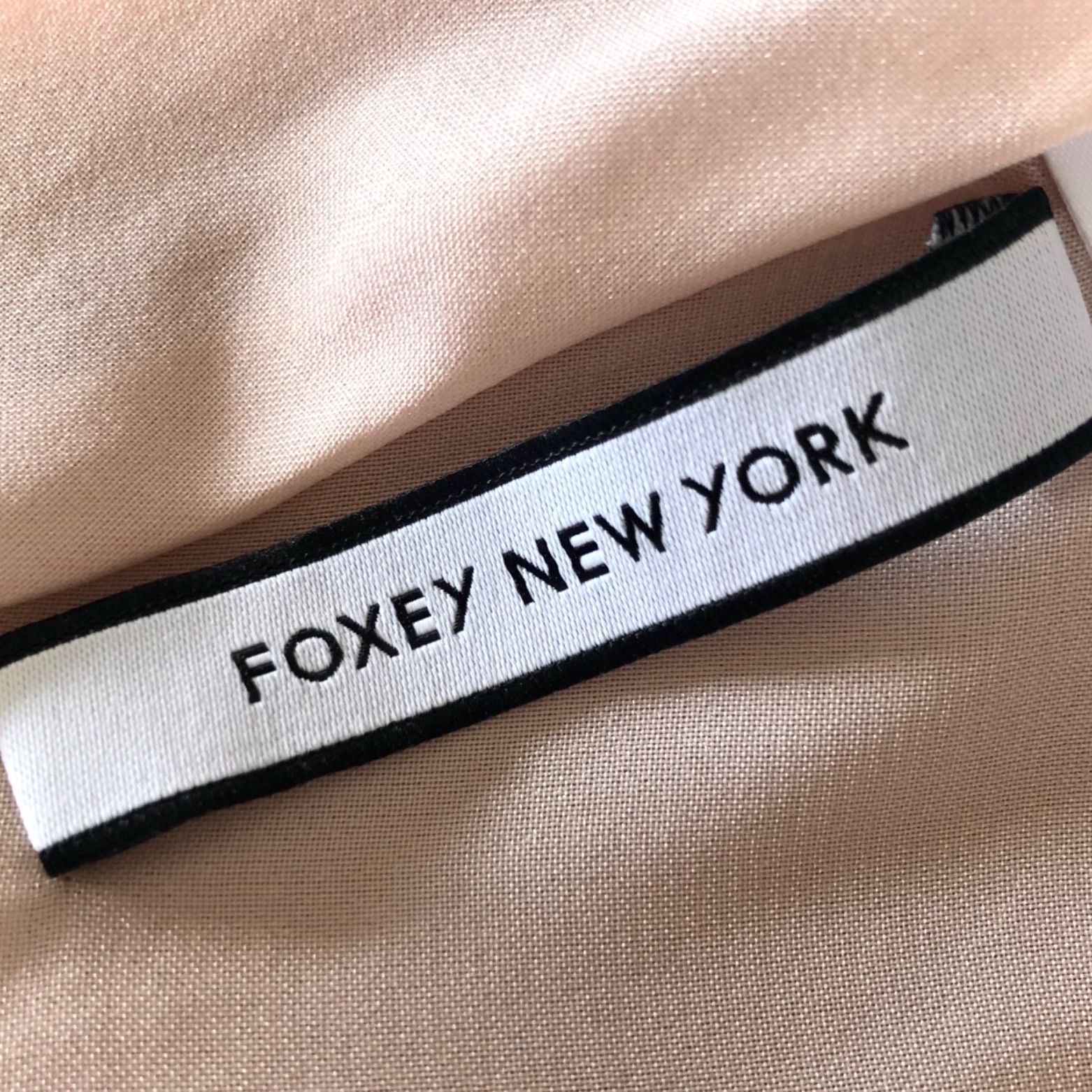 フラワーオブライフ 【美品】FOXEY NEW YORK バロンワンピース ピンク