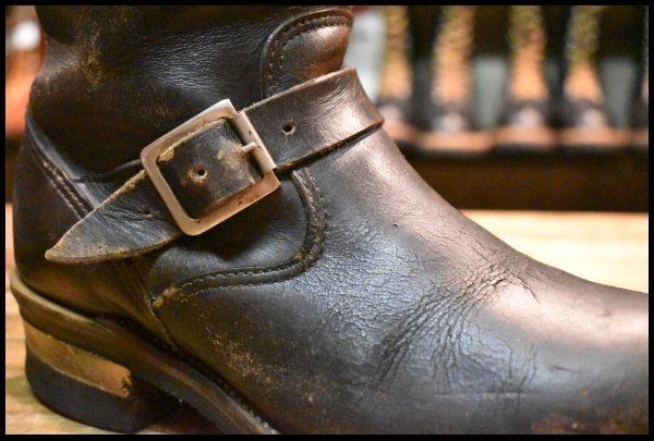チペワ エンジニアブーツ 27863 pt83 黒タグ サイズ us6 2/1E 7.5E 中古 黒タグ Cマーク PT83】Chippewa チペワ エンジニア