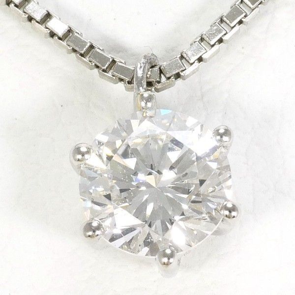 PT PT850 ネックレス Necklace ダイヤ 0.428 SI2 鑑定書 総重量約3.3g 約43cm