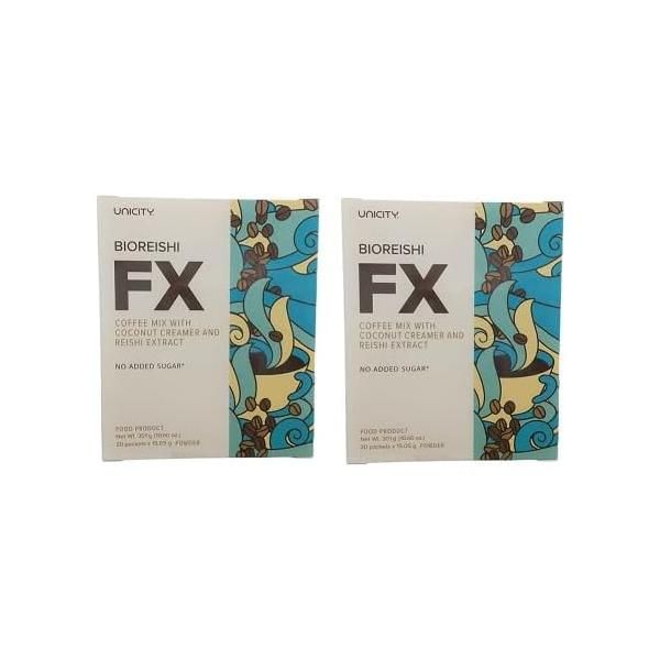 2箱セット ユニシティ バイオ レイシ コーヒー FX 301g 20パケット