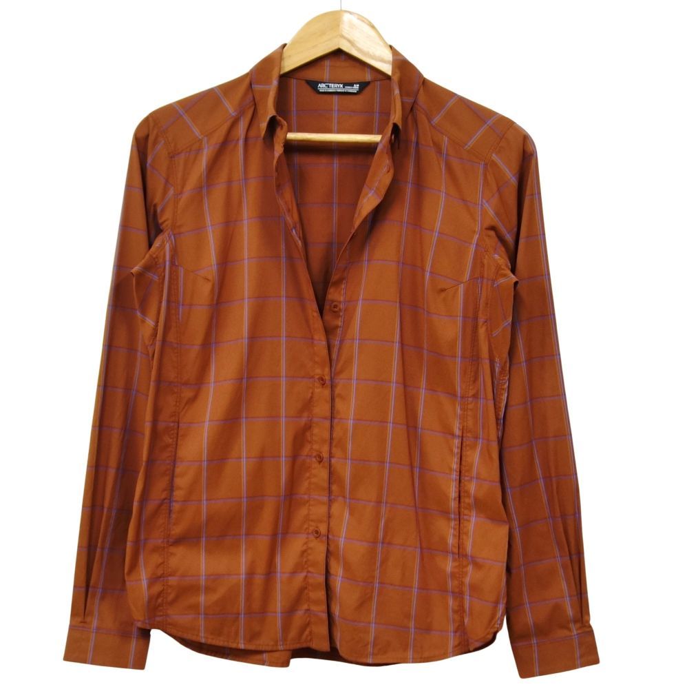 美品 アークテリクス ARCTERYX RIEL SHIRT LS WOMEN'S 長袖 美品 アークテリクス ARCTERYX RIEL SHIRT LS WOMEN'S 長袖