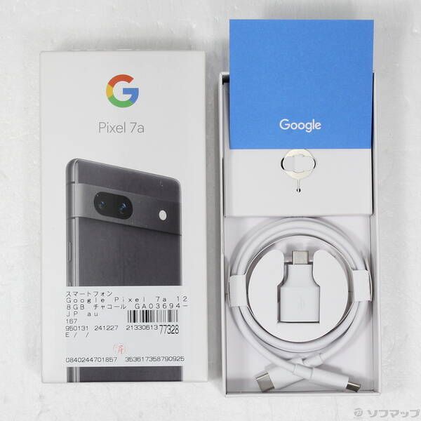 スマートフォン・携帯電話 〔品〕 Google Pixel 7a 128GB チャコール