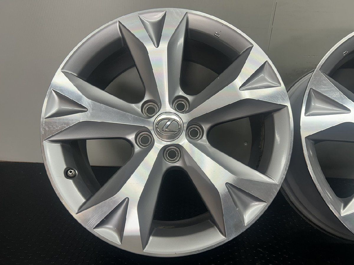 LEXUS NX バージョンL 純正ホイール 18インチ 4本 7.5J5HPCD114.3 35 30アルファード流用可 SHC005 FFCRYSTALESIA_COM