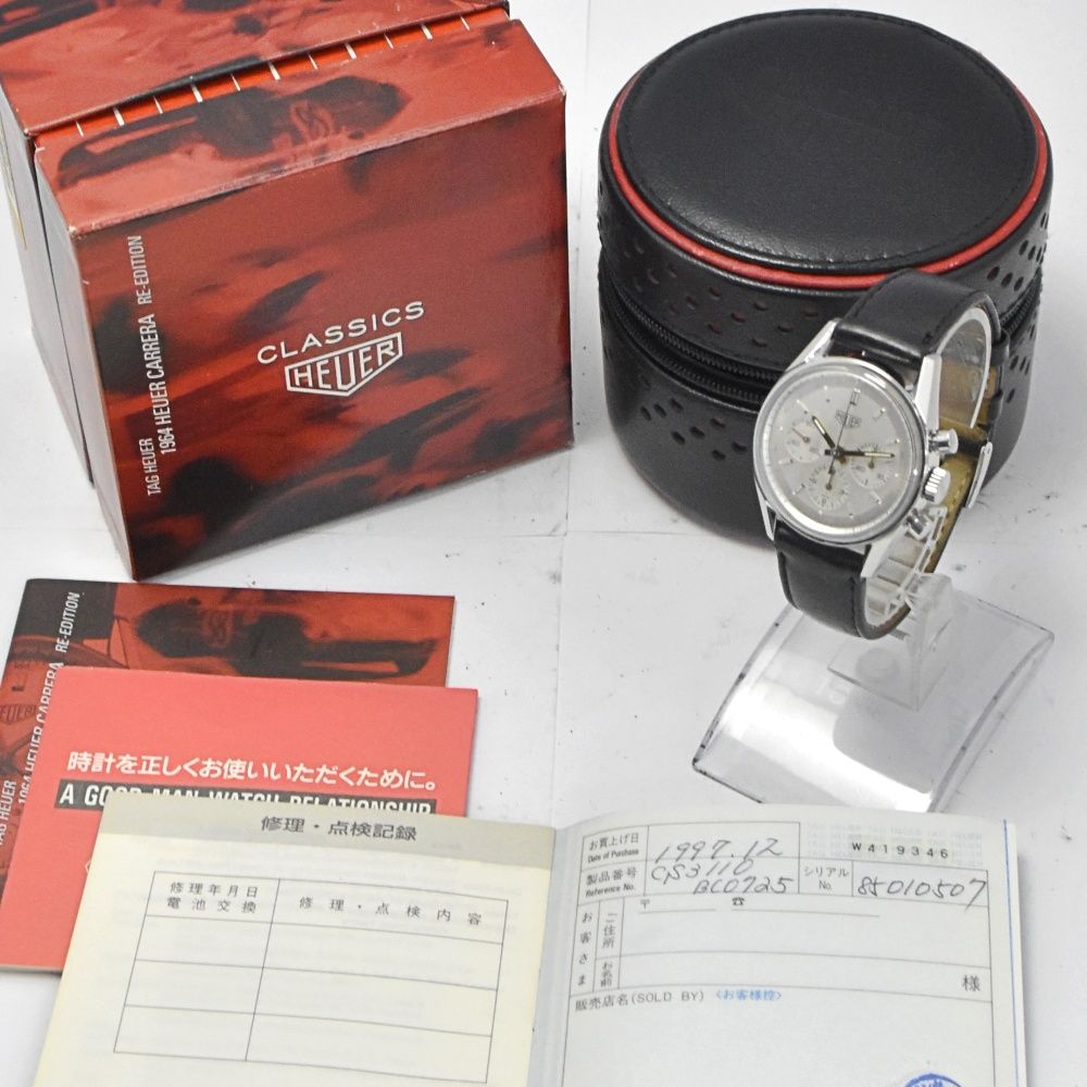 タグホイヤー TAG HEUER CS3110.BC0725 カレラ クラシック クロノ