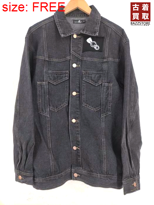 ニーア クロージング NieR CLOTHING ブラックデニムジャケット レ