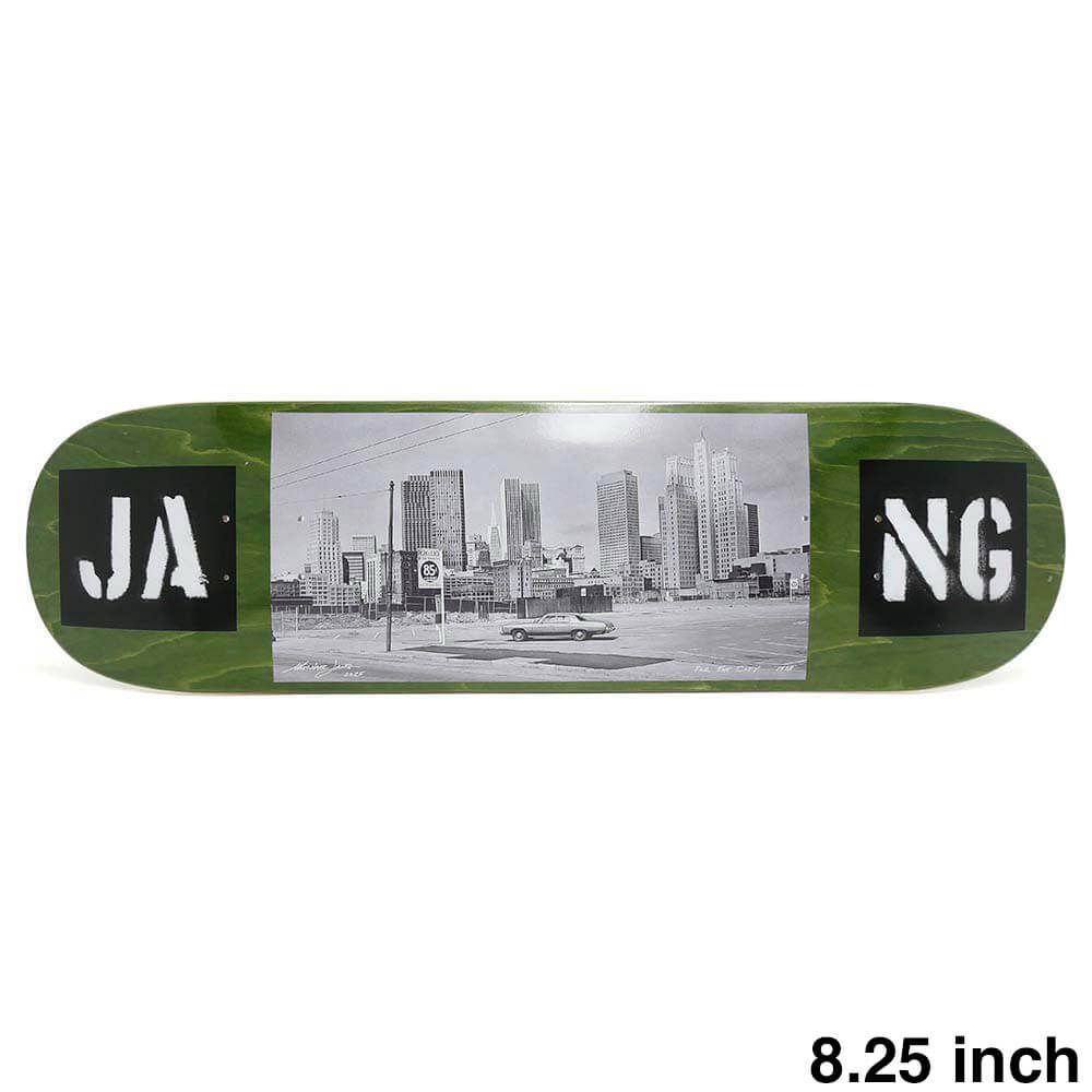 FTC DECK エフティーシー デッキ TEAM JANG 78 BLACK OLIVE STAIN 8.25 スケートボード スケボー