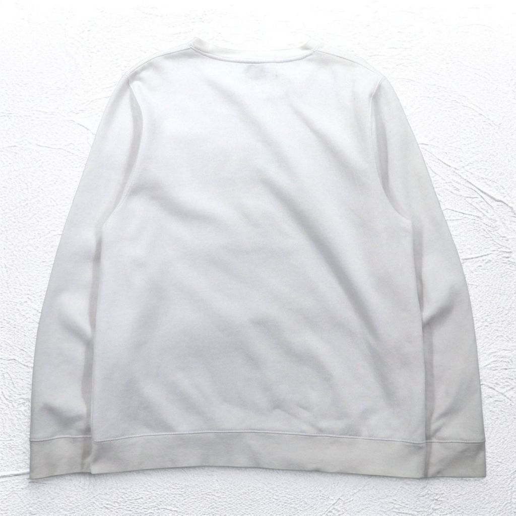 STUSSY USA製 アーチロゴ スウェット XL ホワイト コットン STUSSY USA製 アーチロゴ スウェット XL ホワイト コットン