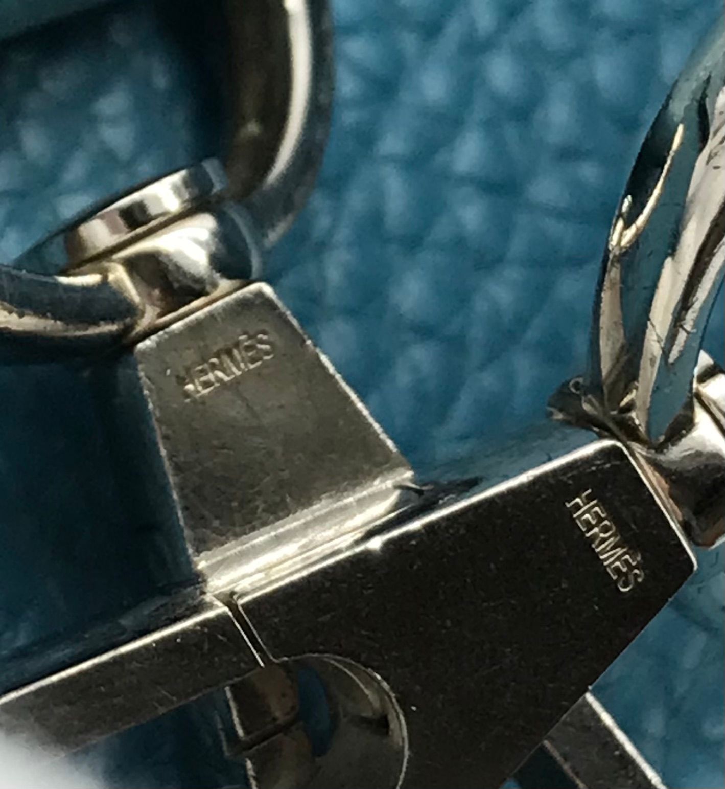 HERMES エルメス エヴリン1 PM トリヨン ブルージーン ショルダー  