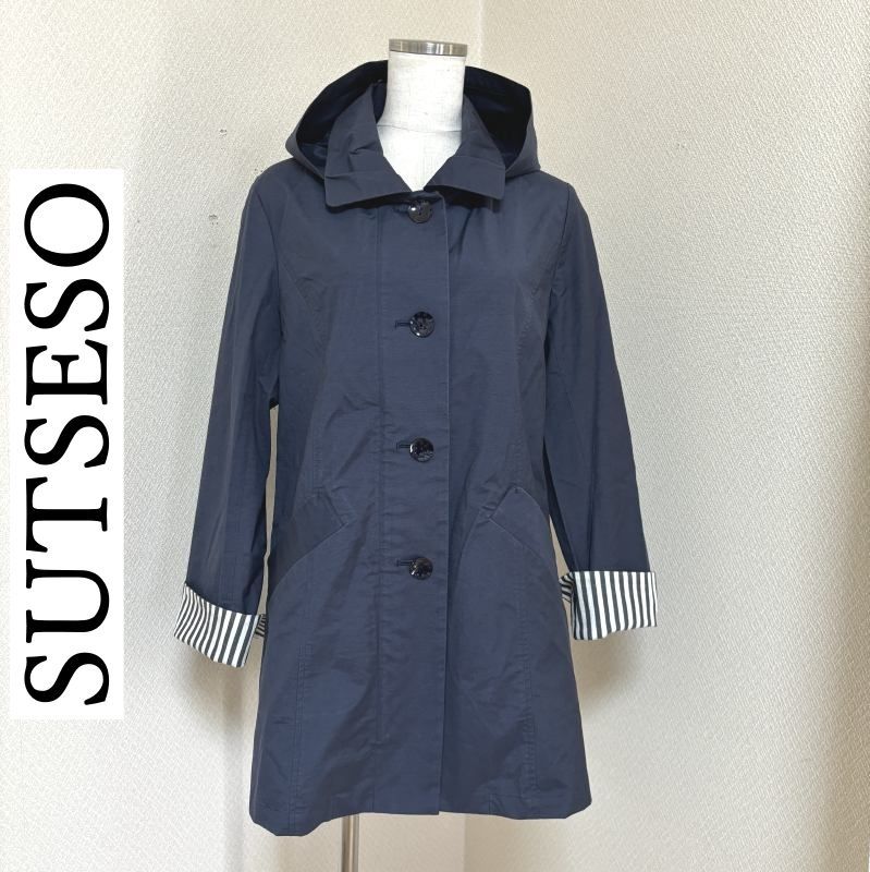 SUTSeSO】トレンチコートスプリングコート SUTSeSO】トレンチコートスプリングコート