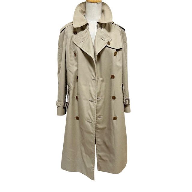 Burberrys ベージュ トレンチコート (クリーニング済) 古着 バーバリーズ Burberrys トレンチコート クリーニング済み 英国製