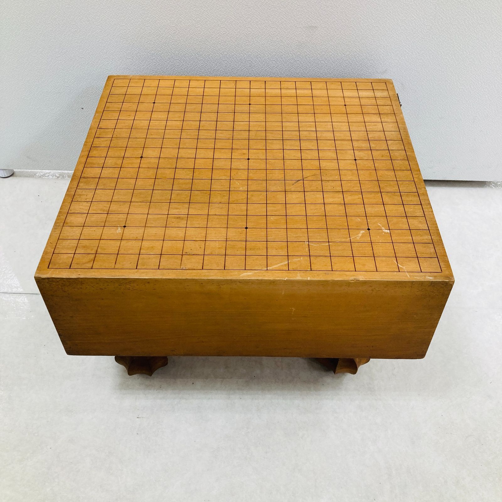 本格　碁盤 本榧2寸卓上碁盤セット（ハギ盤・特上） | 前川榧碁盤店