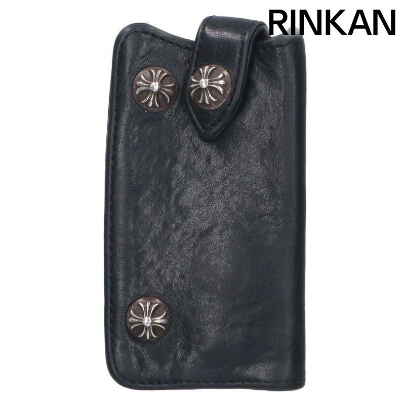 クロムハーツ KEY CASE/キーケース クロスボタンレザーキー