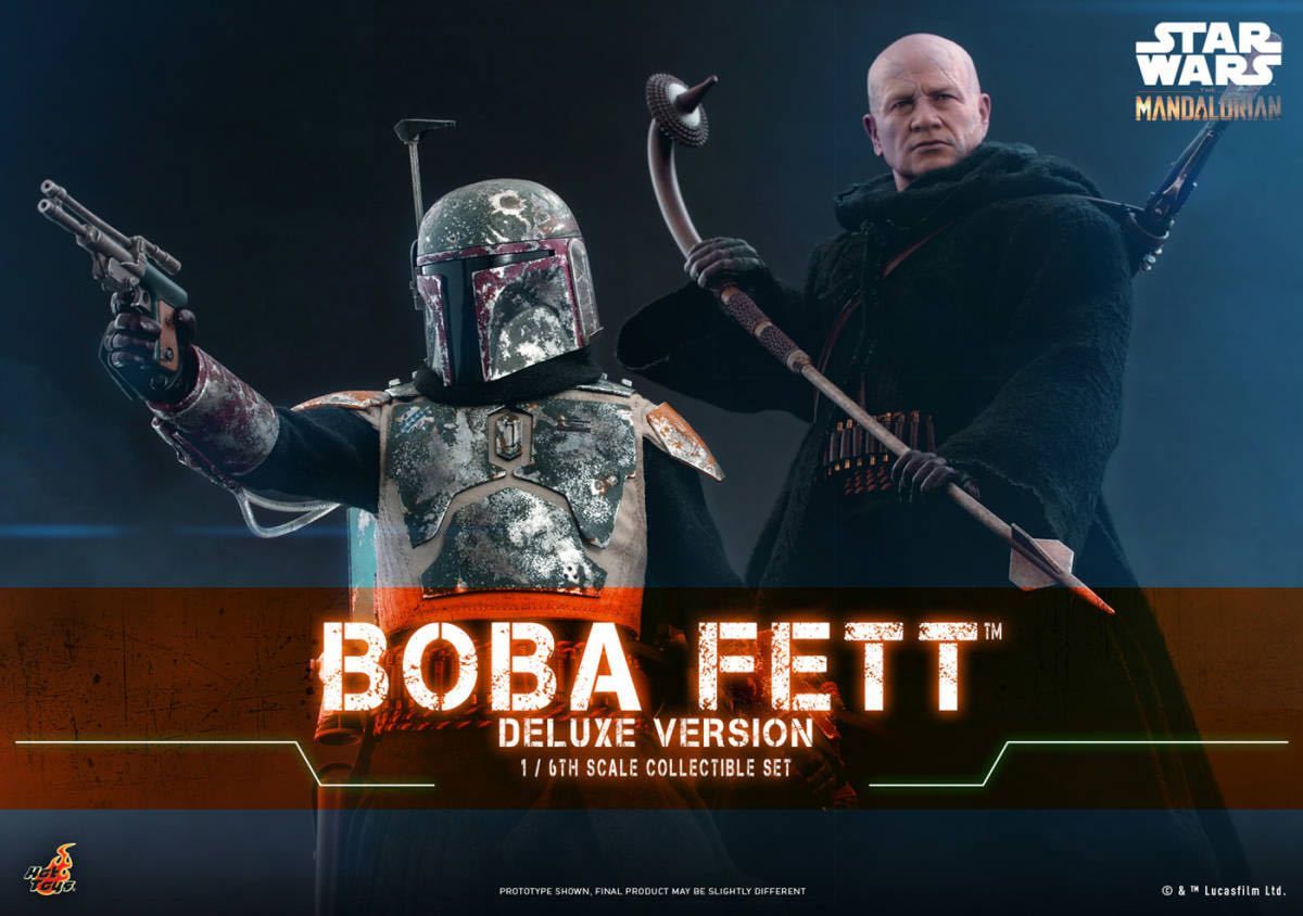 ホットトイズ 1/6 マンダロリアン ボバ・フェット DX版 2体セット スター・ウォーズ 未開封新品 TMS034 Star Wars Boba  Fett Hottoys - メルカリ