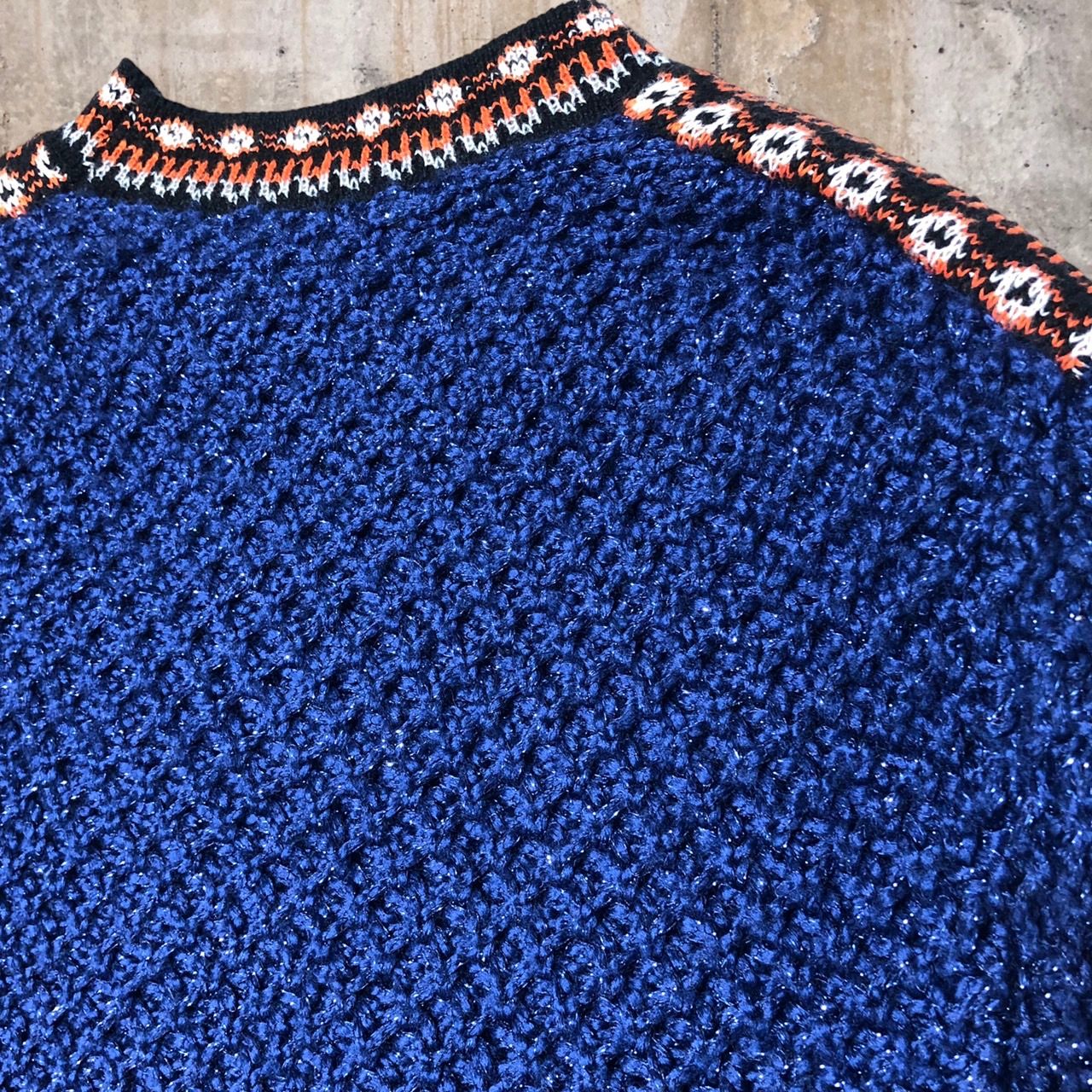 mame kurogouchi(マメクロゴウチ) 19AW LAME TWEED KNIT