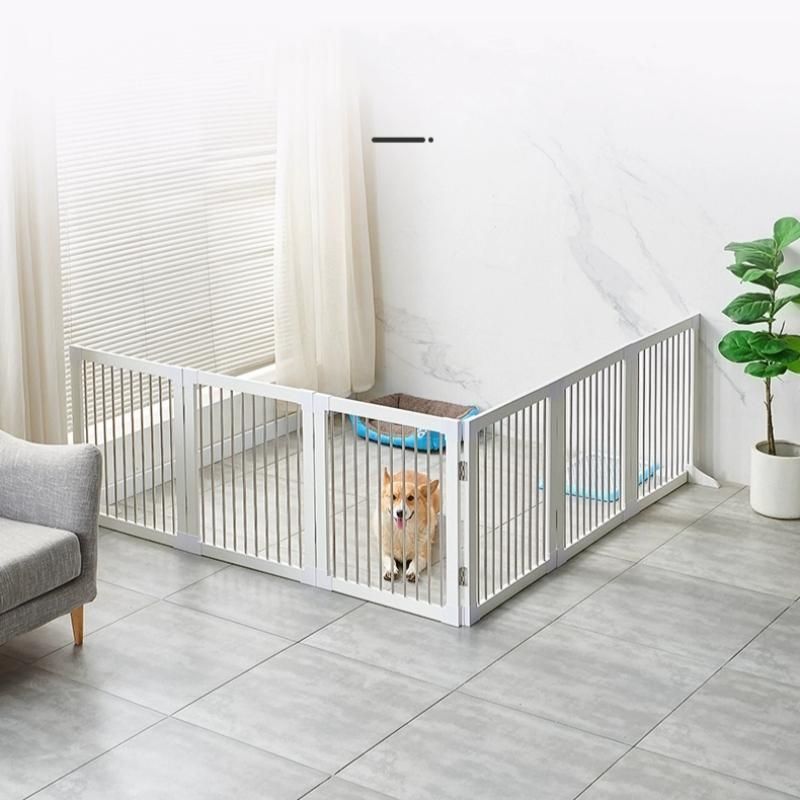 ペットゲート 木製 置くだけ 室内 折りたたみ ペットフェンス 犬 置き型 玄関 軽量 置き型フェンス ペット用ゲート ペット用フェンス フェンス