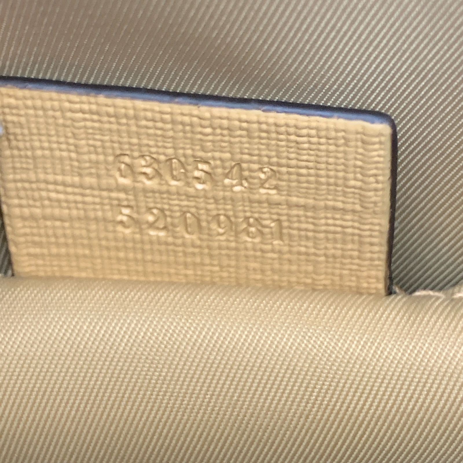 未使用 GUCCI グッチ キトゥン グリーン ベージュ 2way トート 