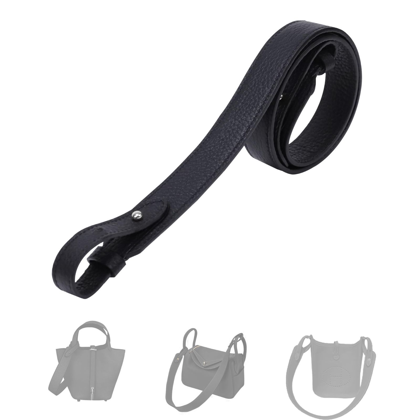 新着商品 leatherトリヨンクレマンス 交換用ショルダーベルトクロスボディストラップ 採用TC DIYストラップ ショルダーベルト 片肩脇バッグ|斜め掛け DGAZ 適用Picotin|Lindy|Evelyneショルダーバッグ