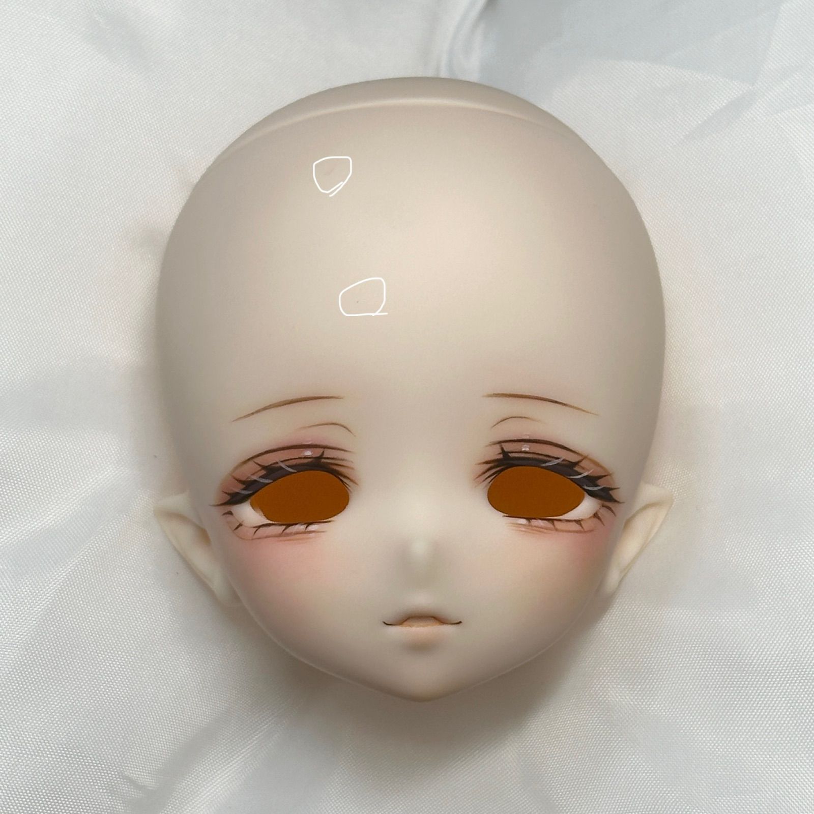すずりっこ】imomodoll corvus ふんわりほにゃりさん カスタムヘッド 