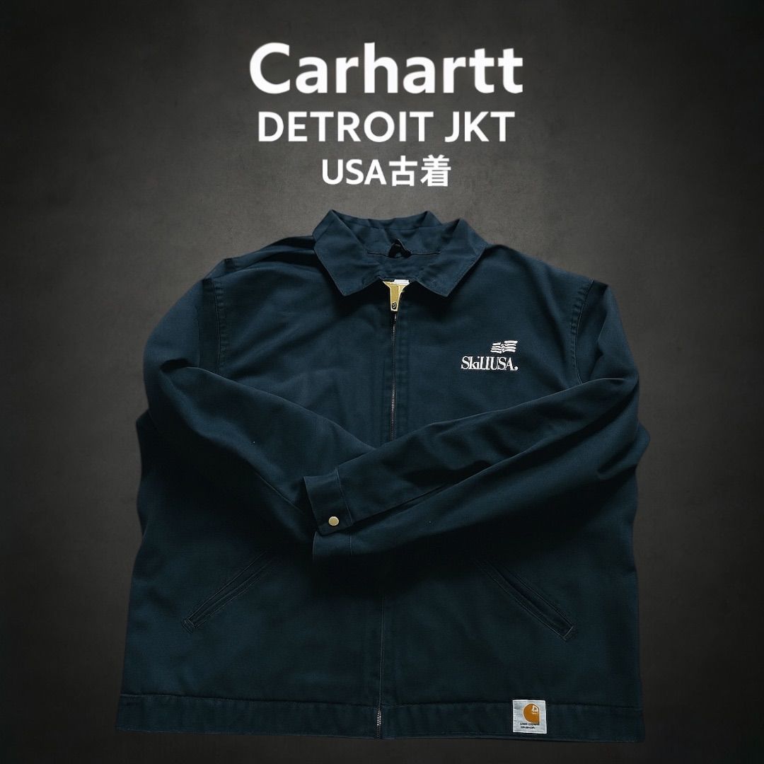 USA古着｜Carhartt SkillUSA” 刺繍ワークジャケット J293 BLK 2016年製 メキシコ製