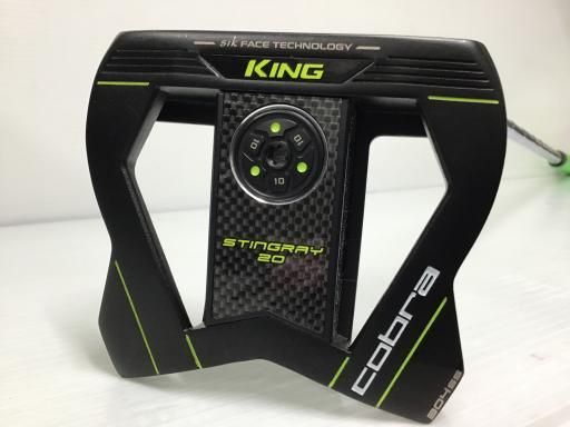 コブラ KING STINGRAY-20 クランクネック 34インチ パター PT スチール フレックスその他 メンズ 男性用 右利き 右用 Cランク ゴルフクラブ