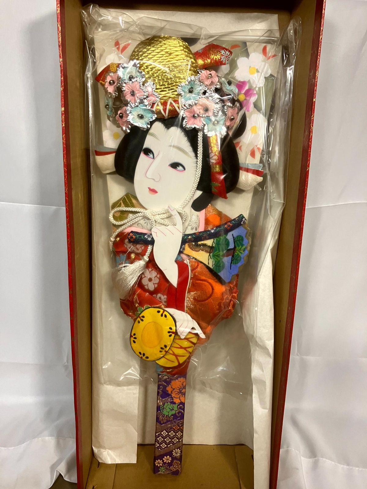 未開封 押絵羽子板 (613-4) 羽子板 8号 手作り 押絵羽子板 アクリル