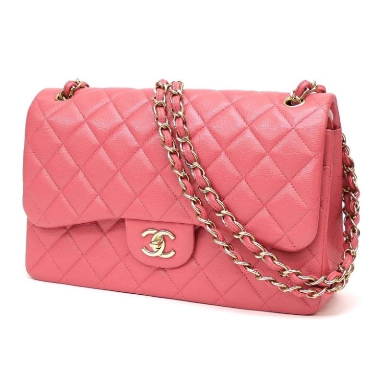 シャネル CHANEL デカマトラッセ30 Wフラップ チェーンショルダー  