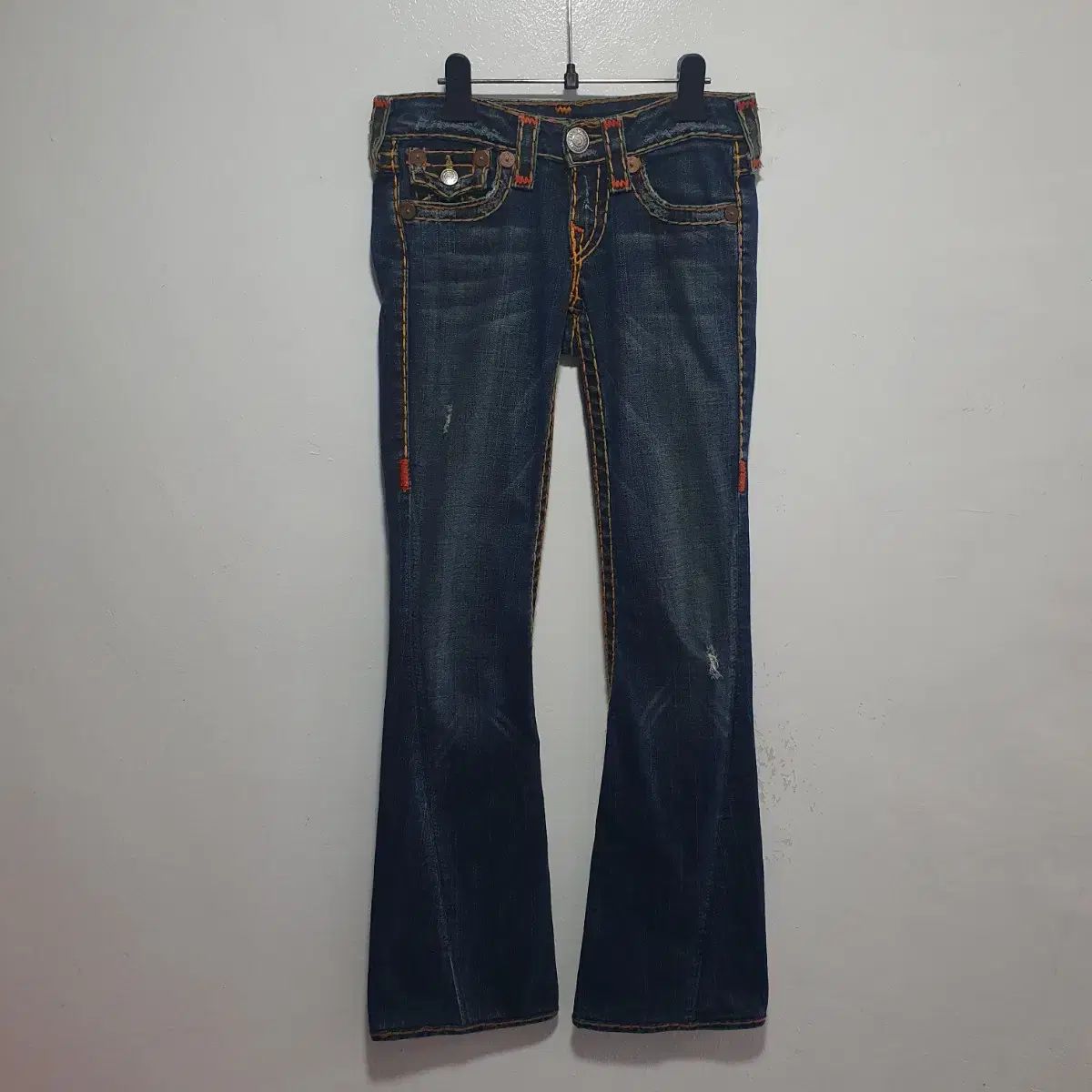 24 ー 25 TRUE RELIGION トゥルーレリジョン ジョイ スーパーティー ダーク 漂流者 デニム デニムパンツ ブーツカット