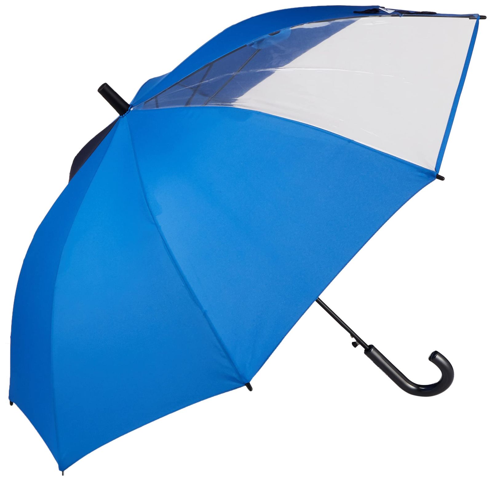 [ミズノ] MOONBAT(ムーンバット) 子供長傘【ジャンプ式 雨晴兼用】 男の子 無地コンビ ターコイズ