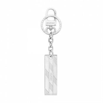 S.T. Dupont エス・テー・デュポン キーリング クロム シルバー 003541