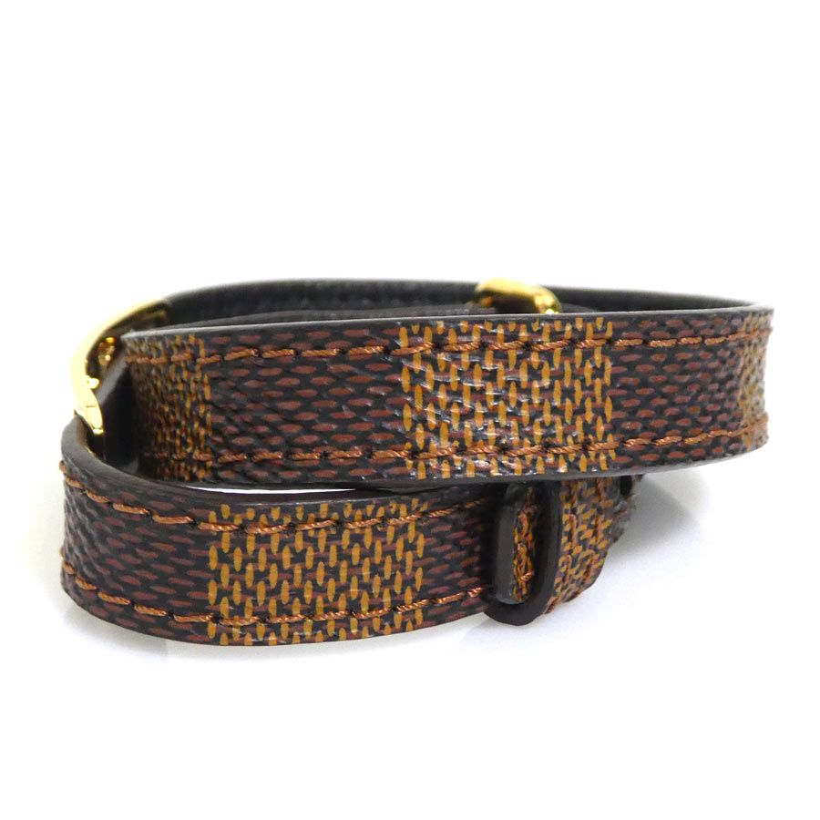 ルイ ヴィトン LOUIS VUITTON ブレスレット ダミエ ブラスレ サイン