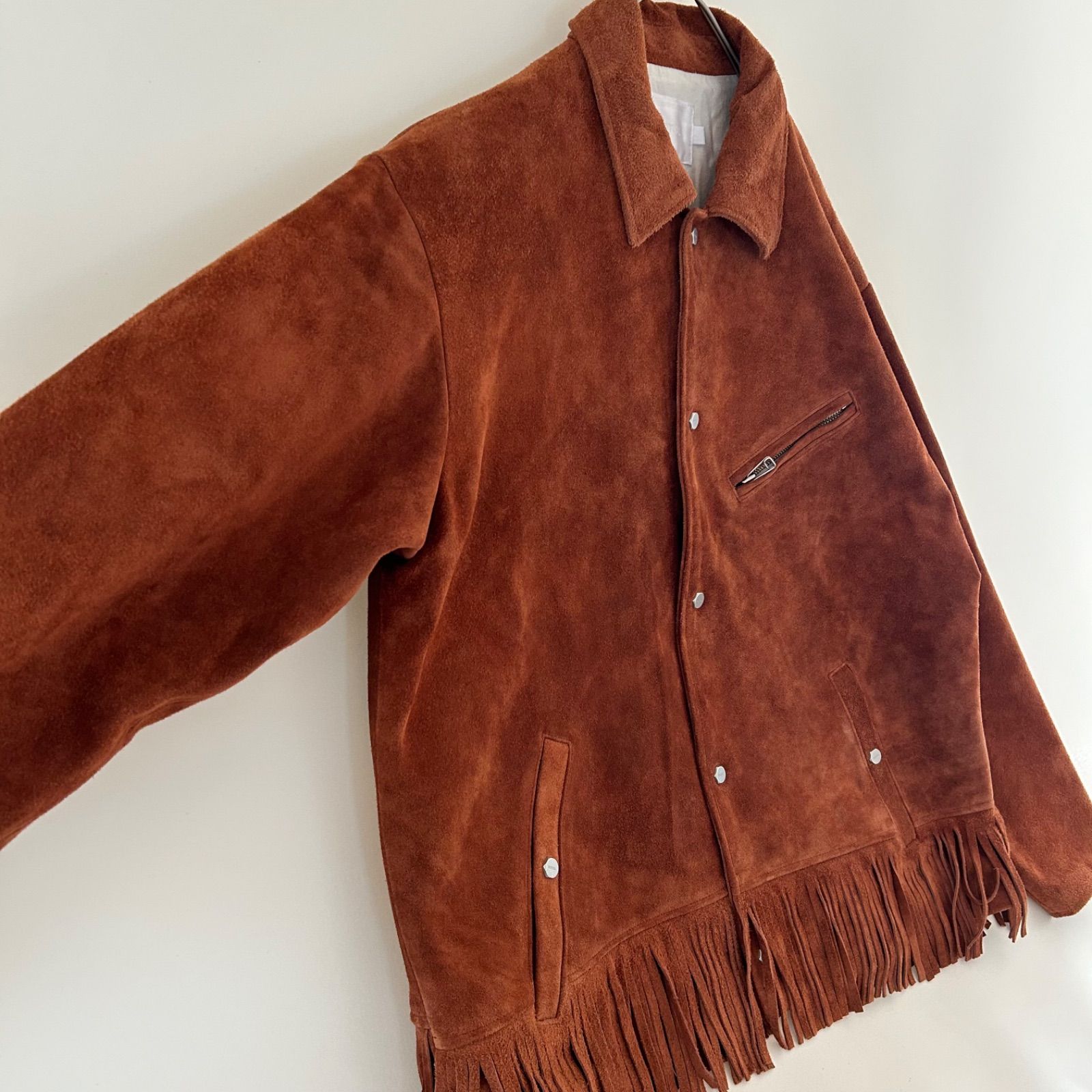 再)大幅値下げ中！ROTOL フリンジレザージャケット