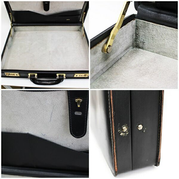 希少 LOEWE アナグラム オールレザーアタッシュケース トランク 黒 楽天市場】ロエベ アナグラム アタッシュケース トランクケース
