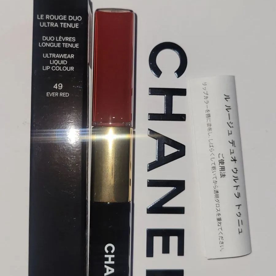 CHANEL☆リップ&グロス ル ルージュ ウルトラ トゥニュ 49 エヴァー