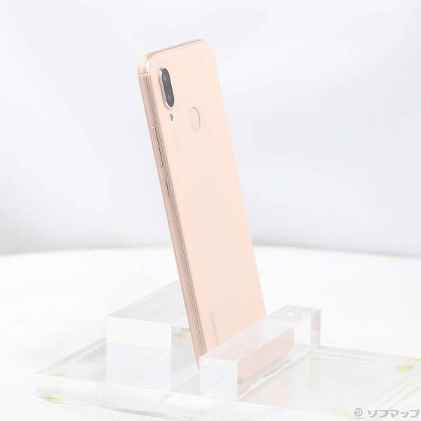 中古品〕 HUAWEI P20 lite 32GB サクラピンク ANE-LX2J SIM