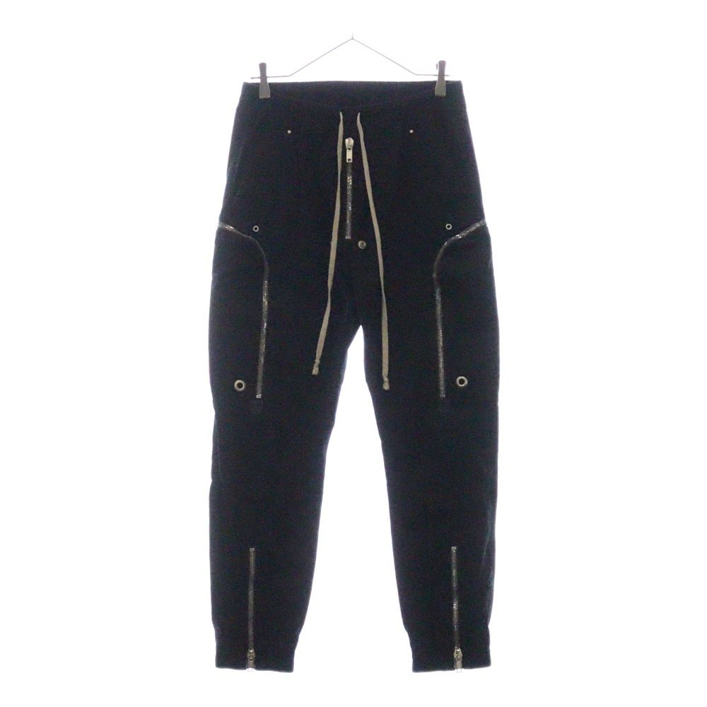 Rick Owens リックオウエンス リック オウエンスバウハウス カーゴパンツ ブラック コットン US38 RU20F3377