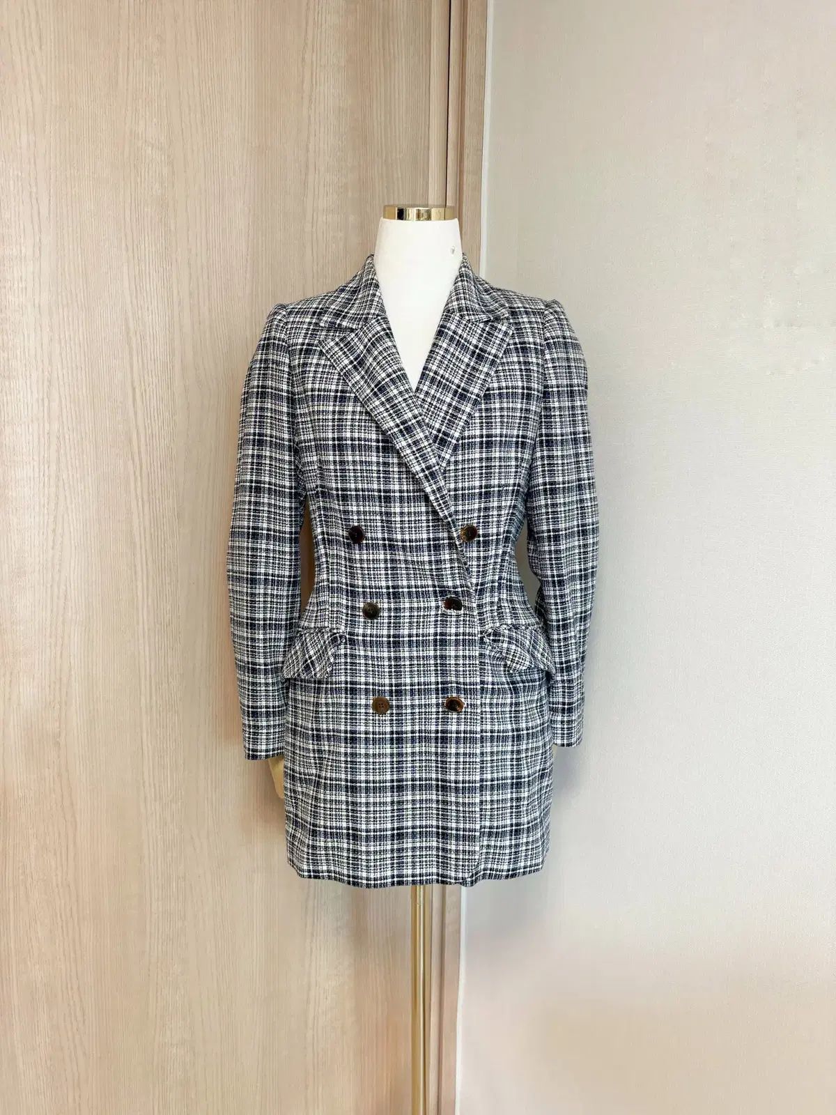 クロディピエロ ツイード ダブルジャケット