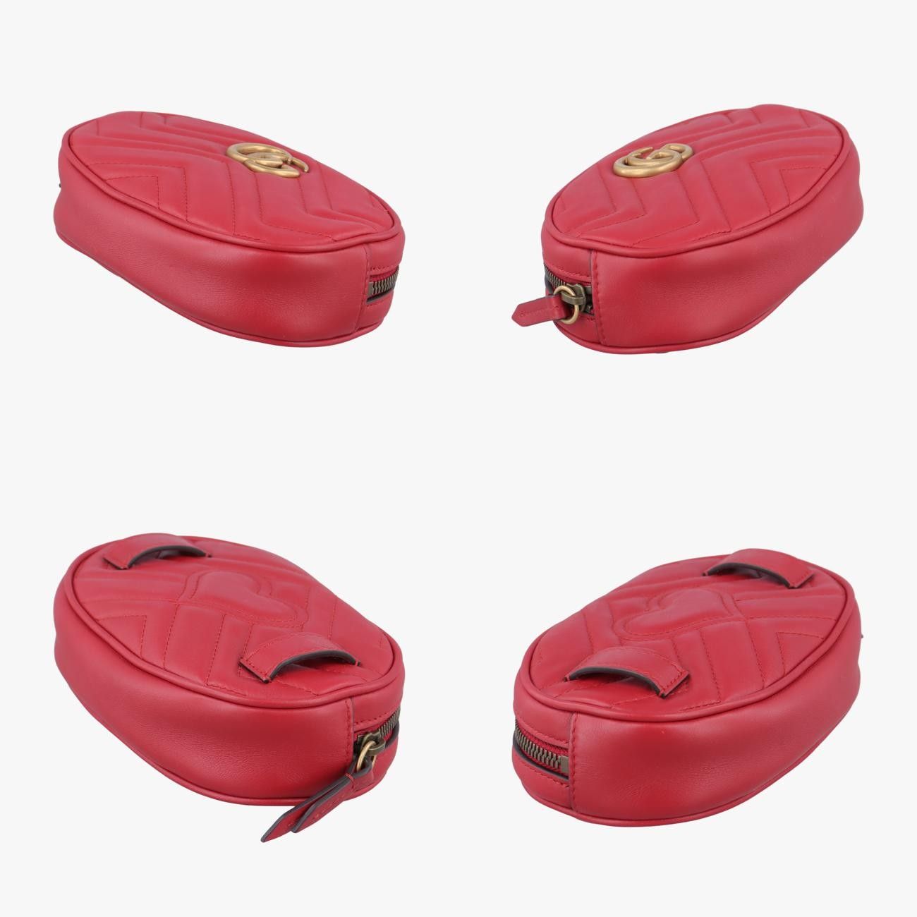 グッチGucciGGマーモントレッドレザー476434G023687710