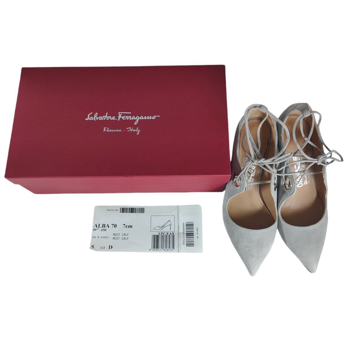 美品 Salvatore Ferragamo サルヴァトーレフェラガモ スエード