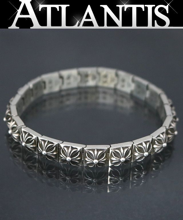 デ*グ様 クロムハーツ　ブレスレット CHROME HEARTS 銀座店 クロムハーツ 3/8 ピラミッドプラス リンク