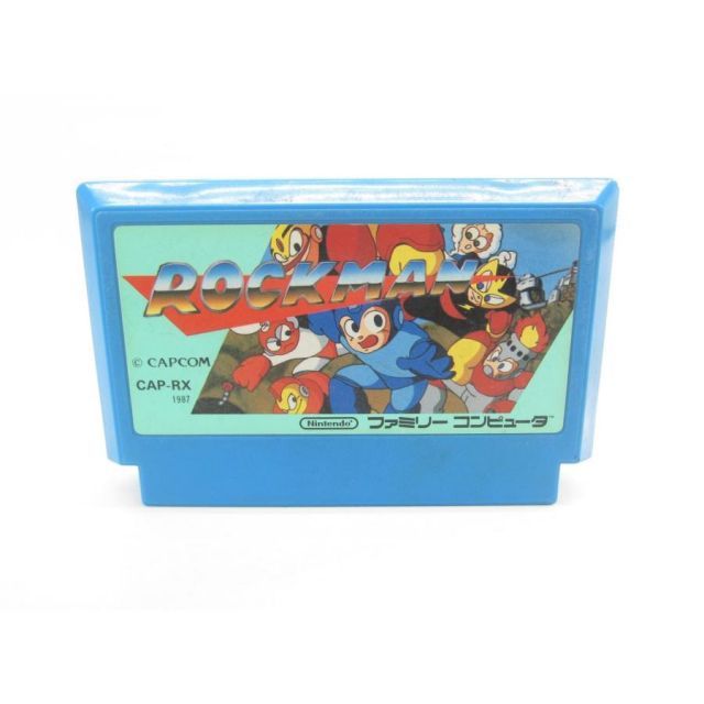 FC ファミコンソフト ロックマン ファミコンソフト CAPCOM カプコン ファミリー